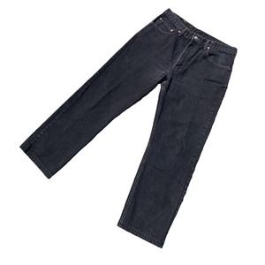 Vintage 90s Levi’s 505 Regular Straight Fit Black Denim Jeans